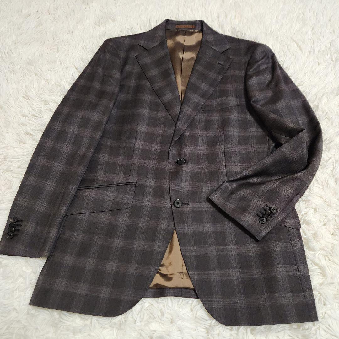 【極美品】ユニバーサルランゲージ CERRUTI 130's セットアップスーツ