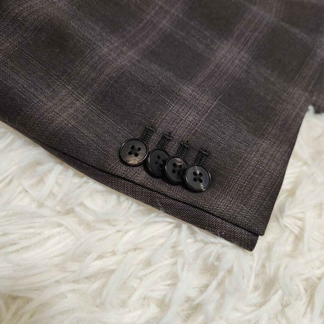 【極美品】ユニバーサルランゲージ CERRUTI 130's セットアップスーツ