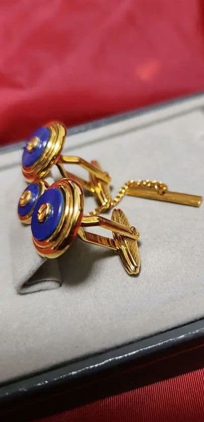 dunhill カフス ネクタイピン 箱 美品 1点のみ所蔵品