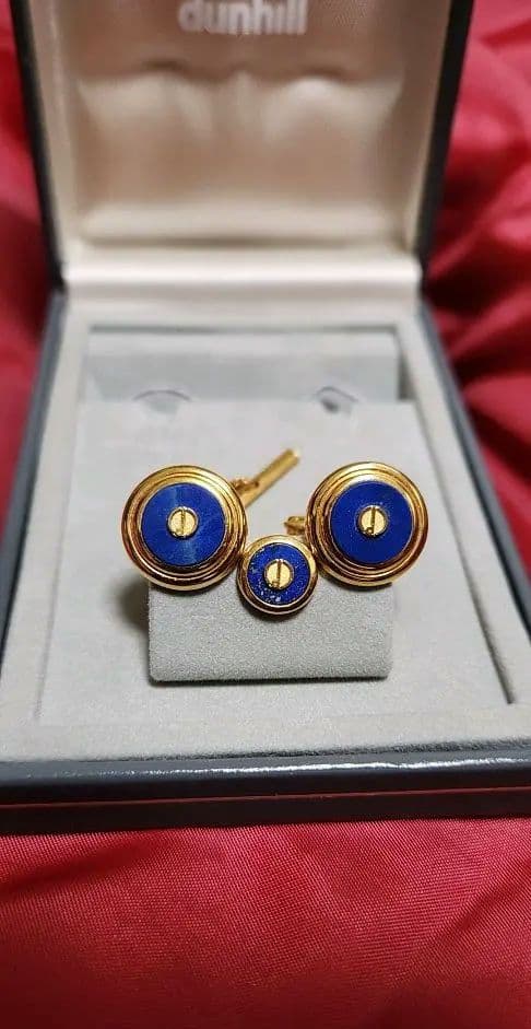 dunhill カフス ネクタイピン 箱 美品 1点のみ所蔵品