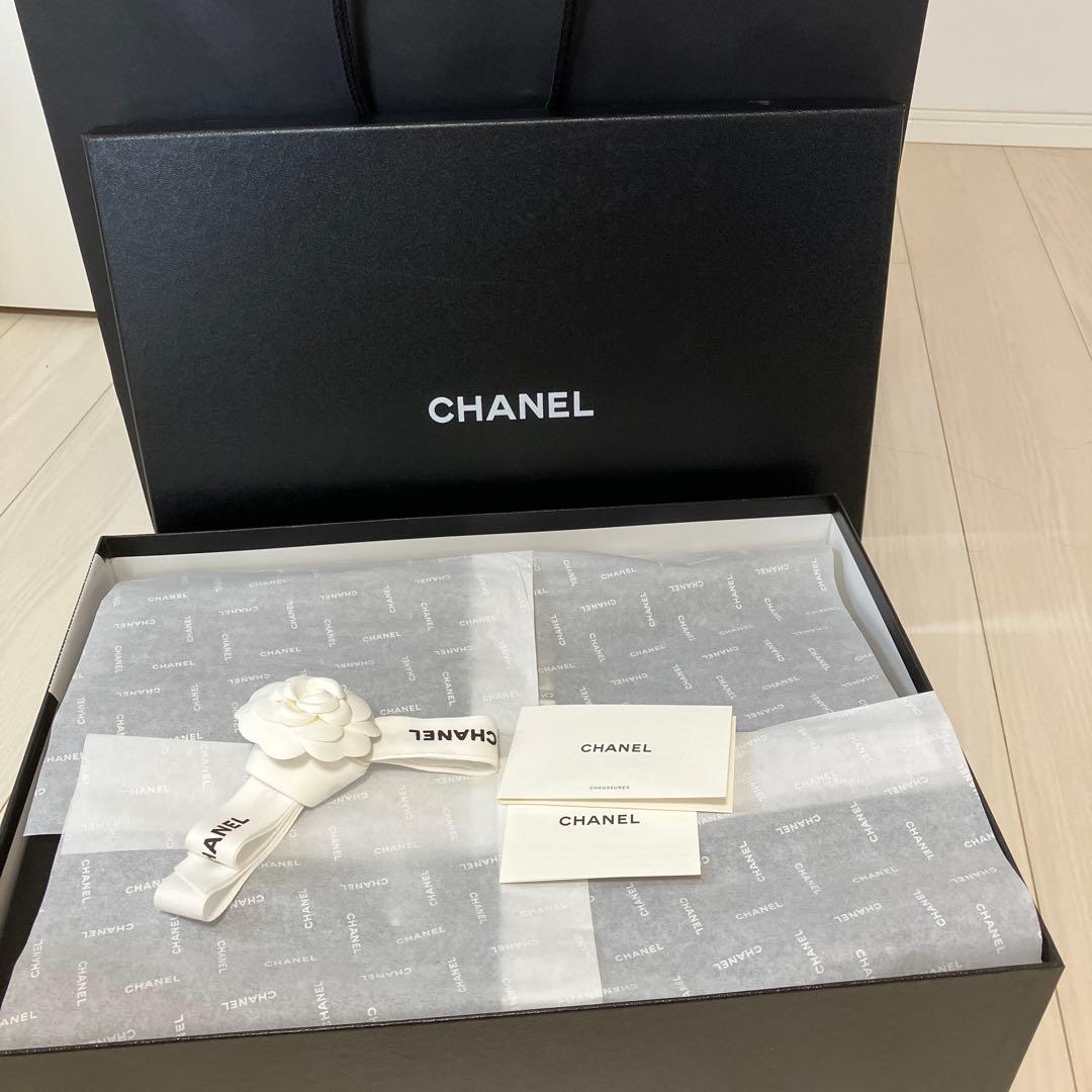 CHANEL レインブーツ　38サイズ　2026Ｃ