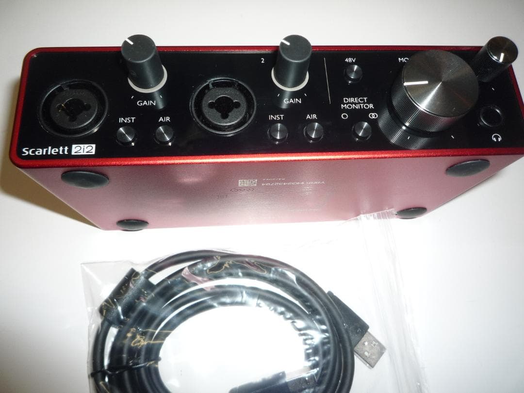 DTM・DAW Focusrite Scarlett 2i2 Gen3