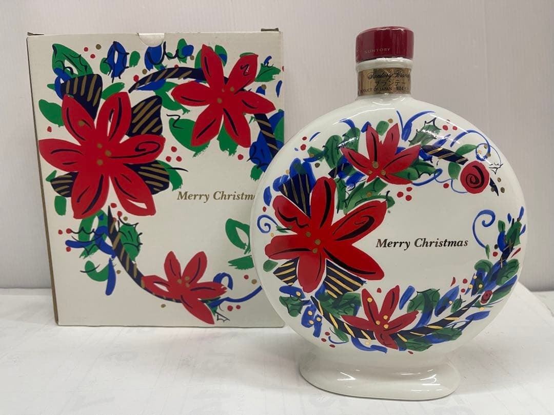未開栓 SUNTORYサントリー ブランデー XO クリスマスデザイン 42