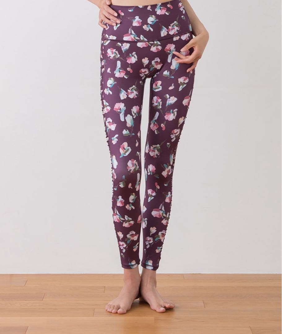 【SUKALA】ローズプリントレギンス