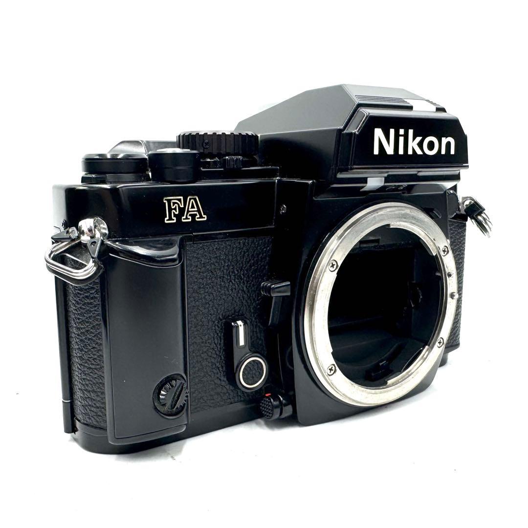美品 NIKON FA ブラック ニコン 一眼レフ