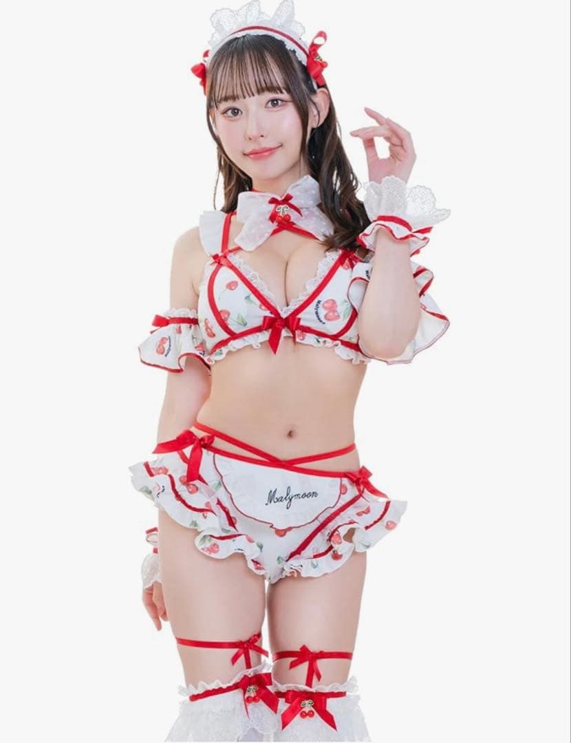 Malymoon メイド服 さくらんぼ　ホイップチェリー水着