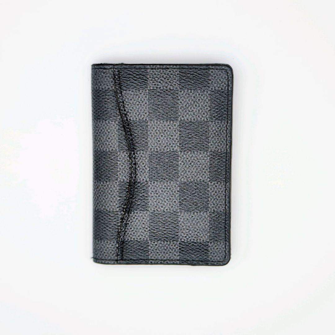美品✨ルイヴィトン 名刺入れ ダミエグラフィット オーガナイザードゥポッシュ