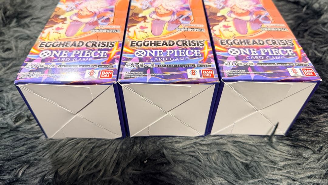 ONE PIECE エッグヘッドクライシス 3BOX 即日発送