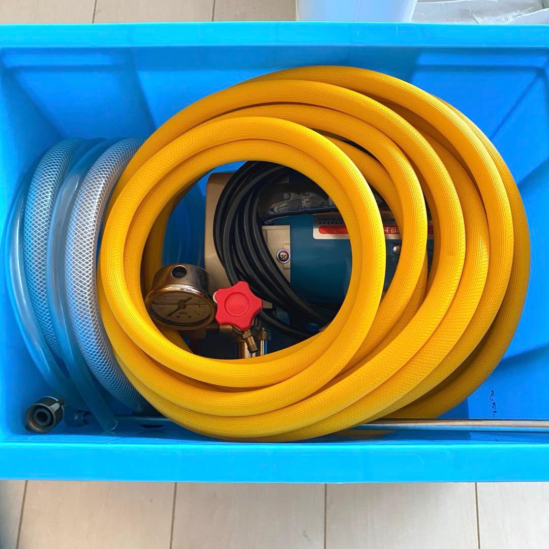 【美品】キョーワ　エアコン高圧洗浄機　KYC-20A 防水シートなど付属品付