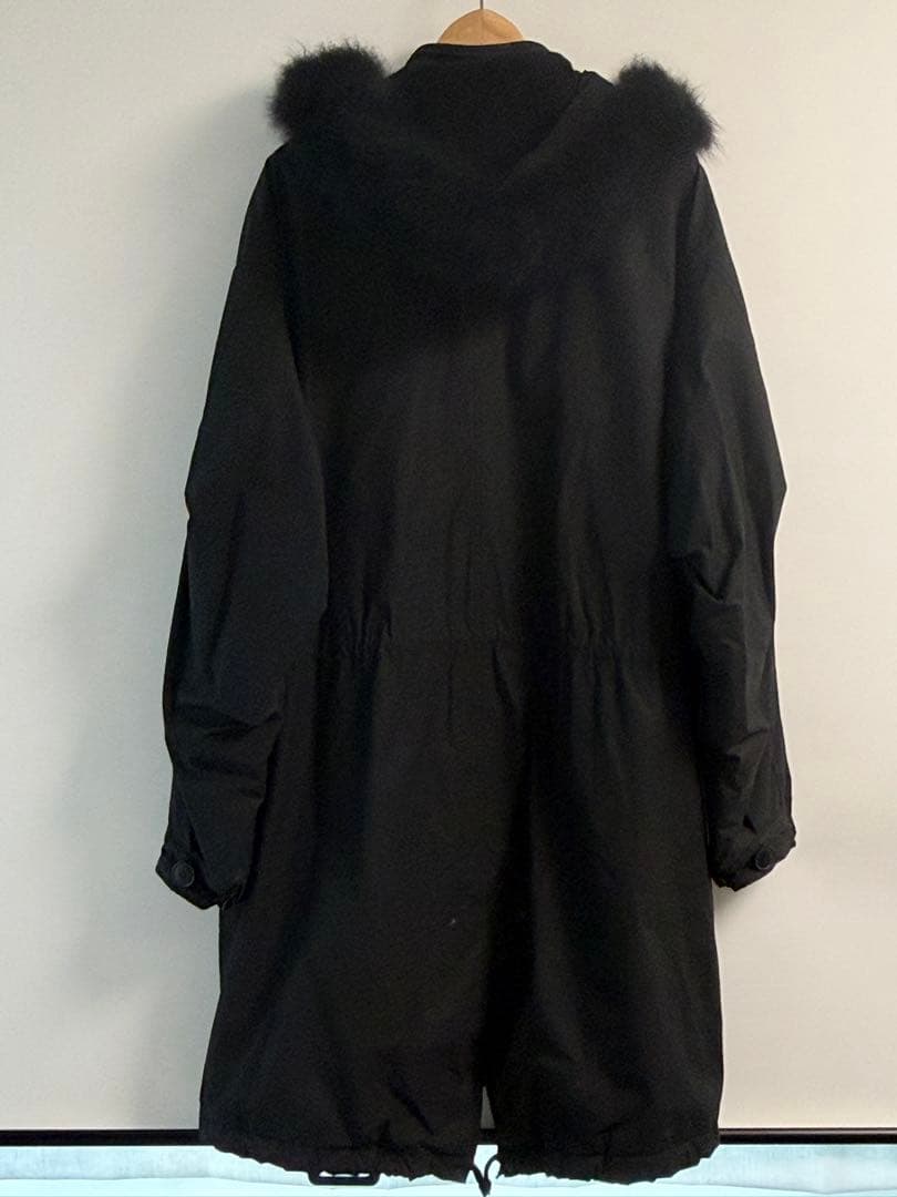 COMOLI コットンナイロン ミリタリー フーデッドコート 2