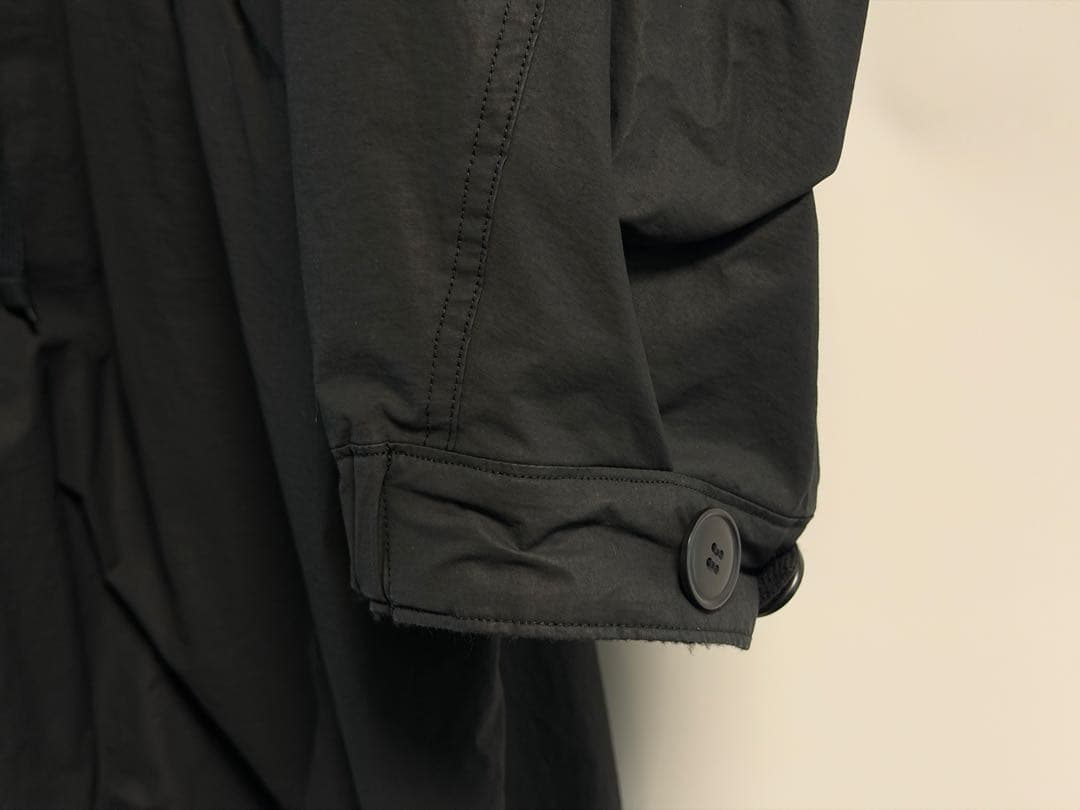 COMOLI コットンナイロン ミリタリー フーデッドコート 2