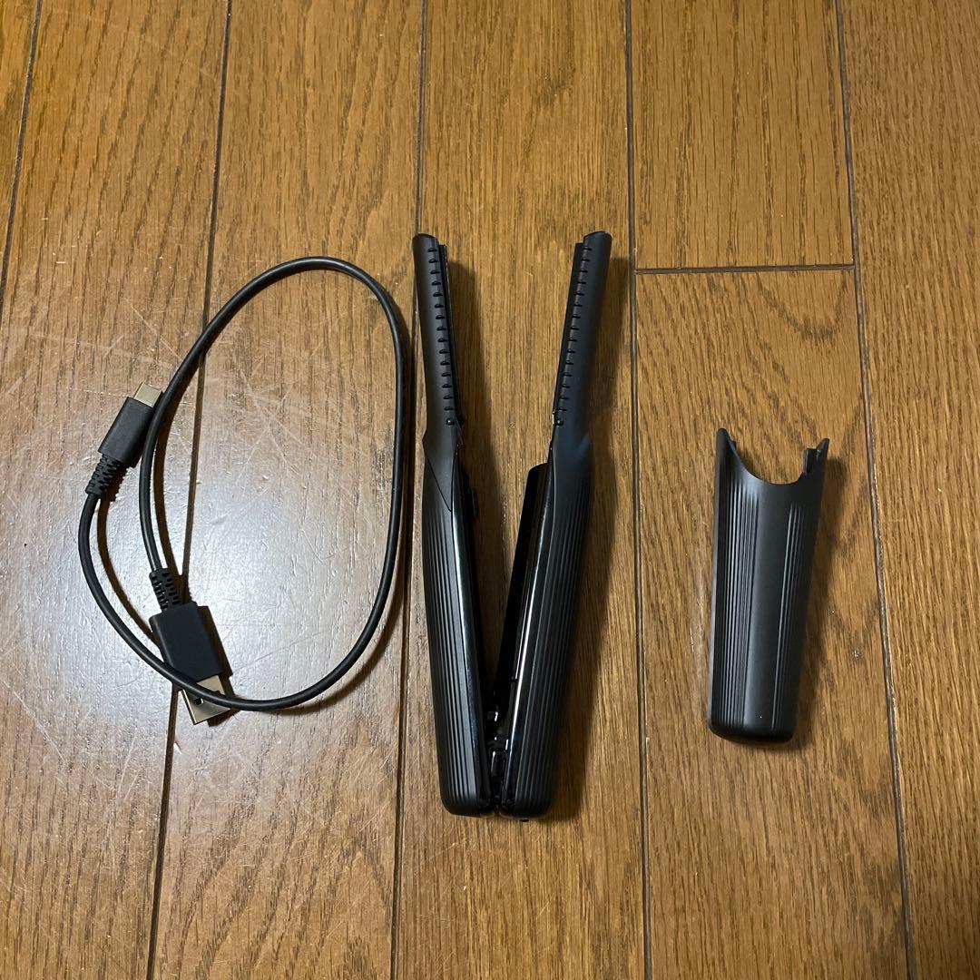 【美品】リファフィンガーアイロンブラックReFa RE-AI03A BLACK