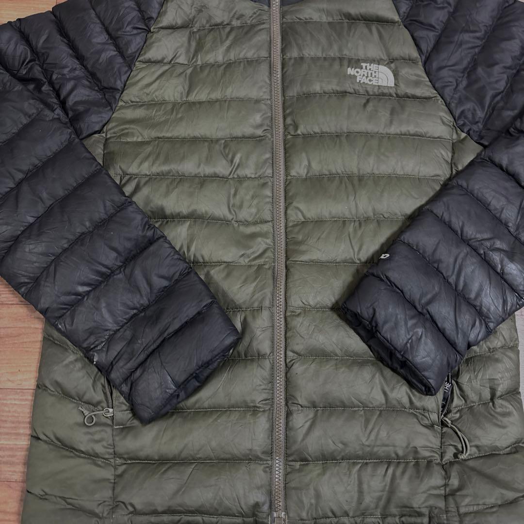 THE NORTH FACE ダウン　ダウンジャケット　カーキ　800フィル
