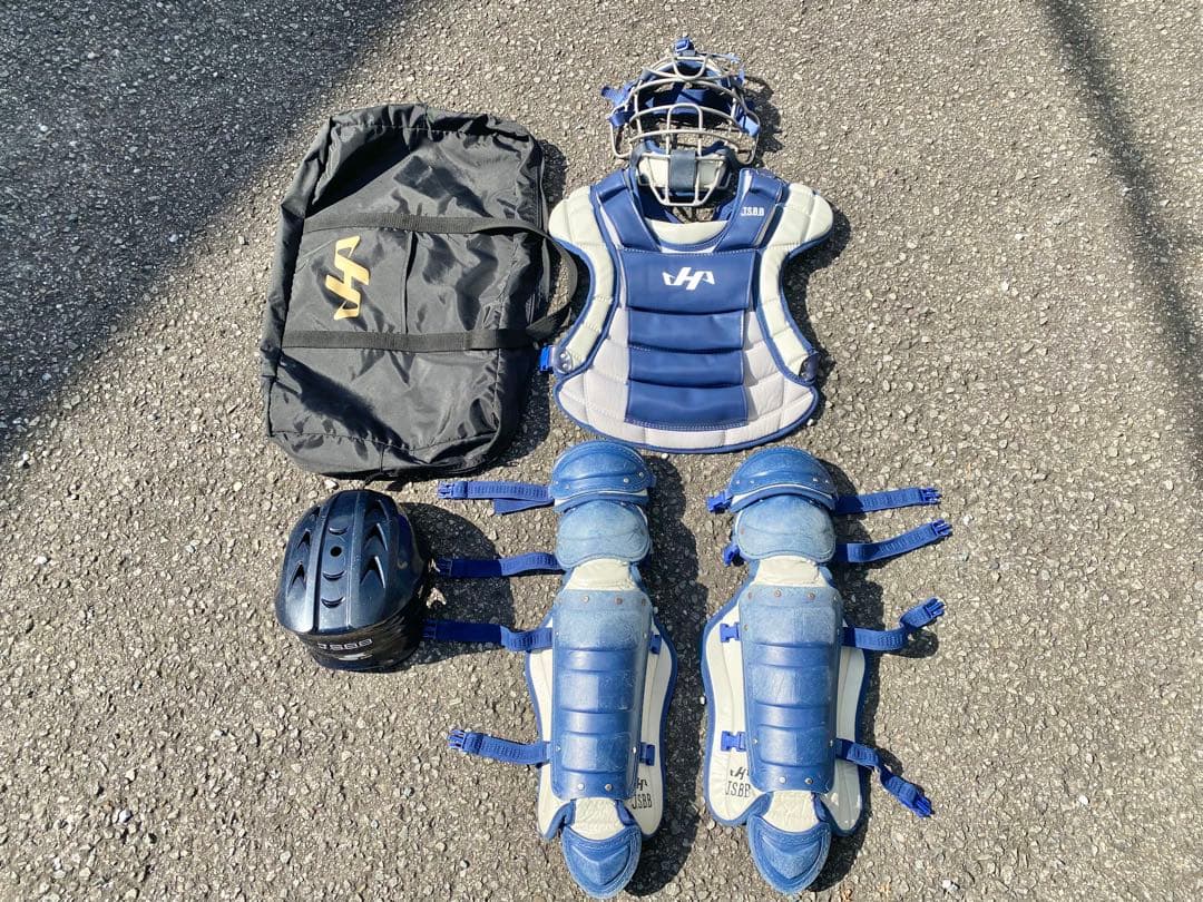 少年野球　キャッチャー防具セット ハタケヤマ