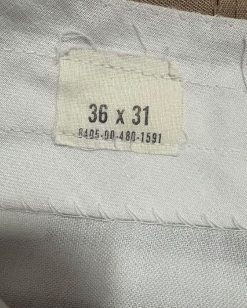 70s US.ARMY ミリタリー チノトラウザー 36×31