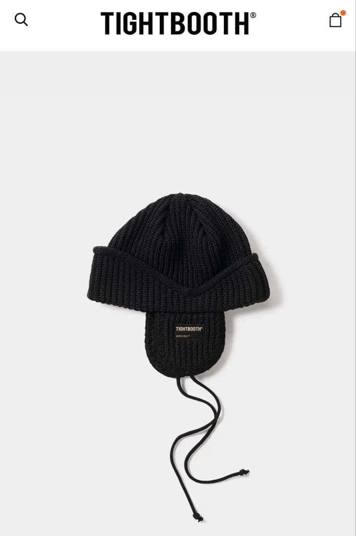 タイトブース FLIGHT BEANIE 黒