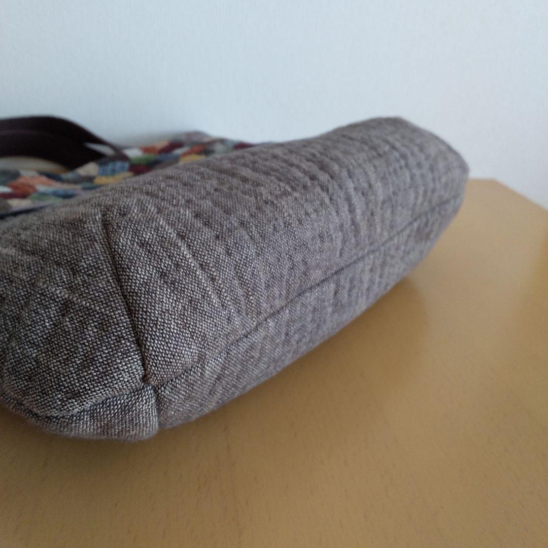パッチワークキルト　バッグ　ハンドメイド