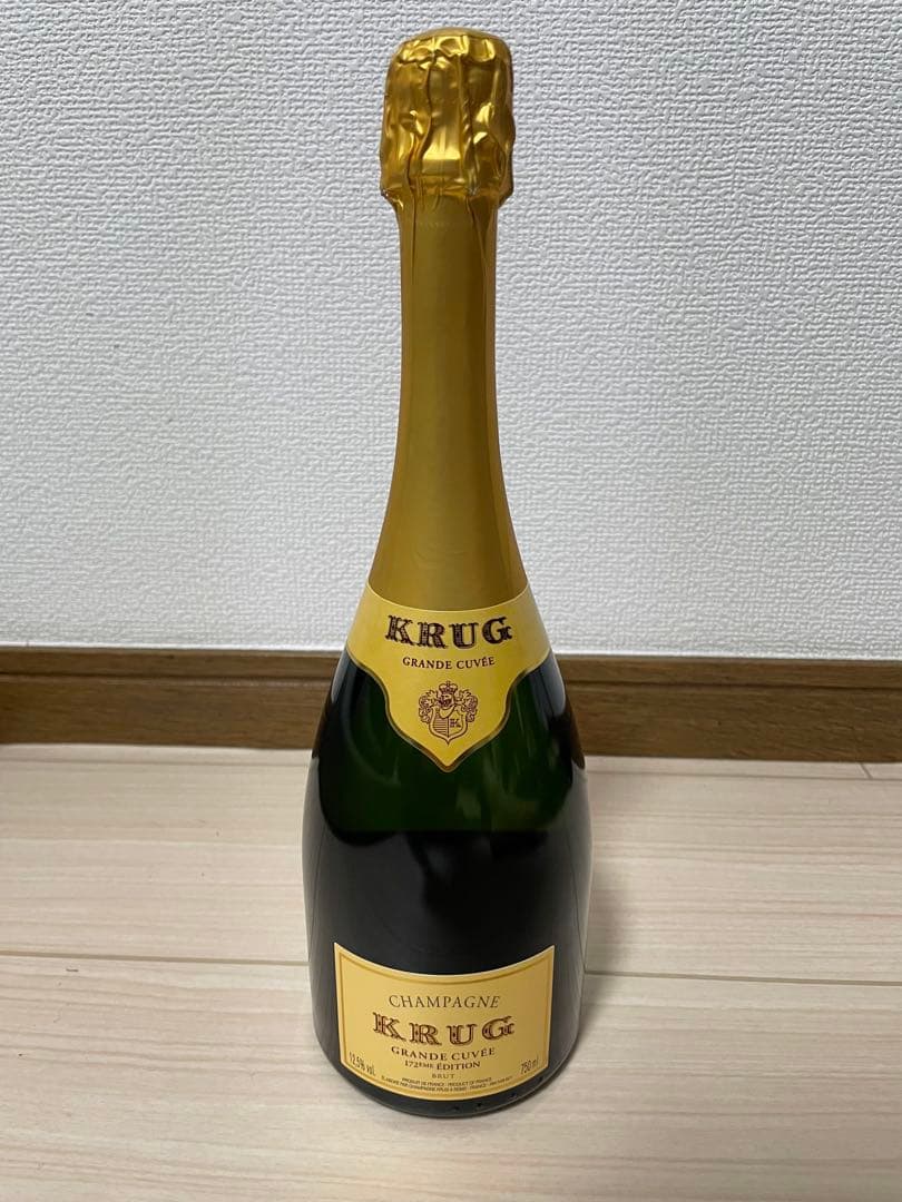 (値下げ)KRUG クリュッグ GRANDE CUVEE グランキュヴェ 172
