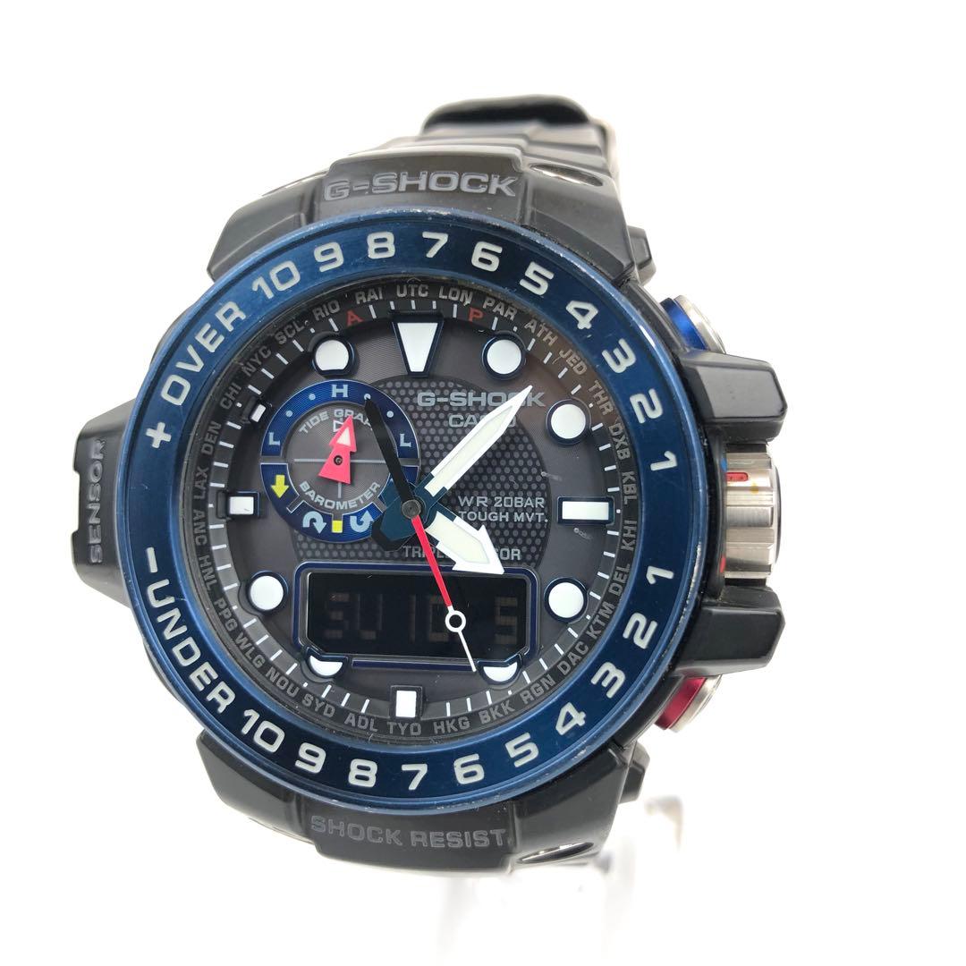 【極美品】 G-SHOCK GWN-1000B CASIO ガルフマスター
