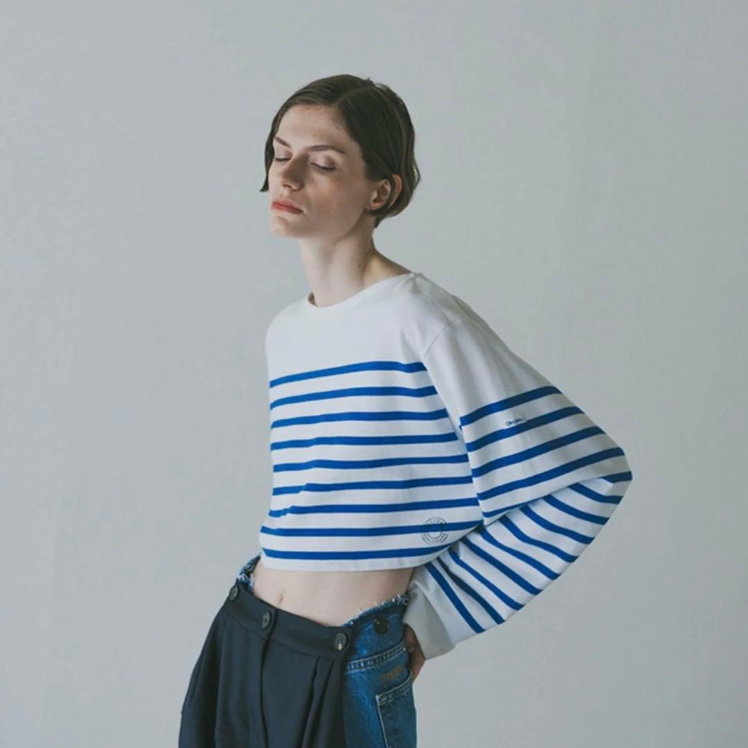 トップス ORCIVAL for BIOTOP basque shirt cropped