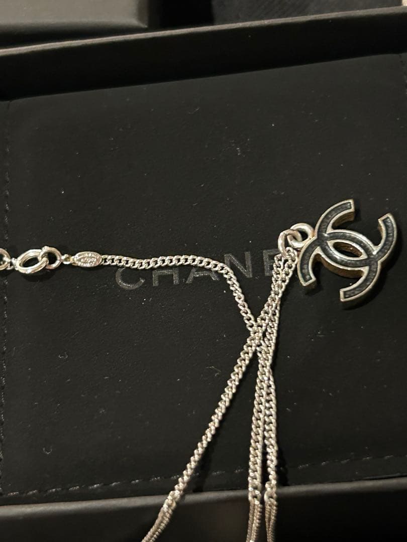 CHANEL シルバー925 ロゴネックレスヴィンテージ超レア