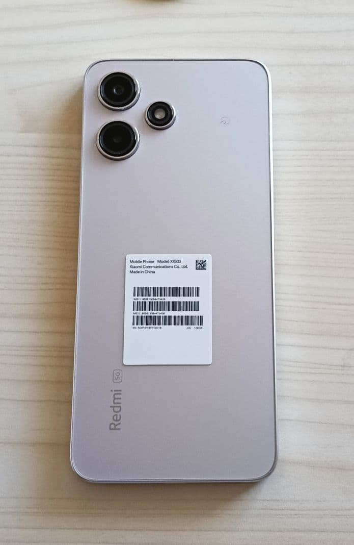 Xiaomi Redmi 12 5G XIG03SSA 128GB 6.8インチ