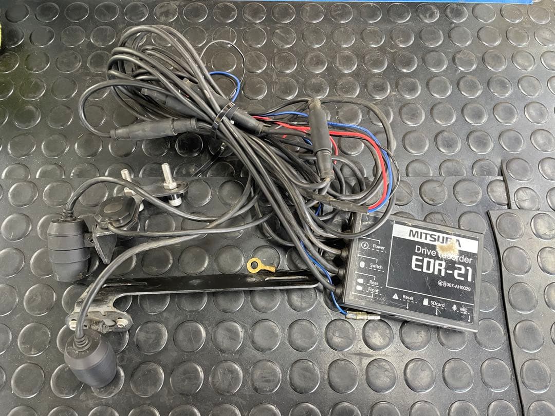 バイク用　ドライブレコーダー　ミツバサンコーワ　EDR-21α 前後