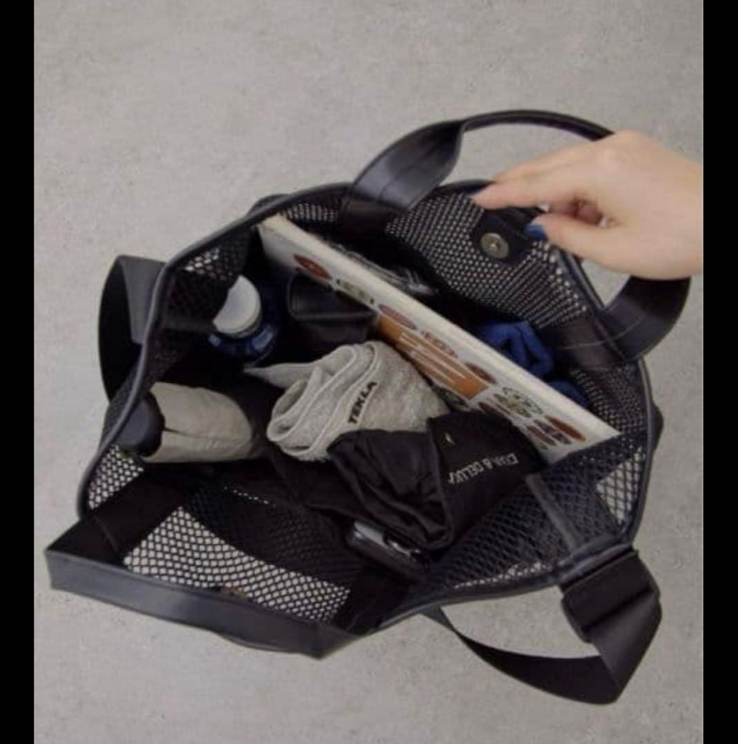 イアハピヨネ メッシュトートバッグ