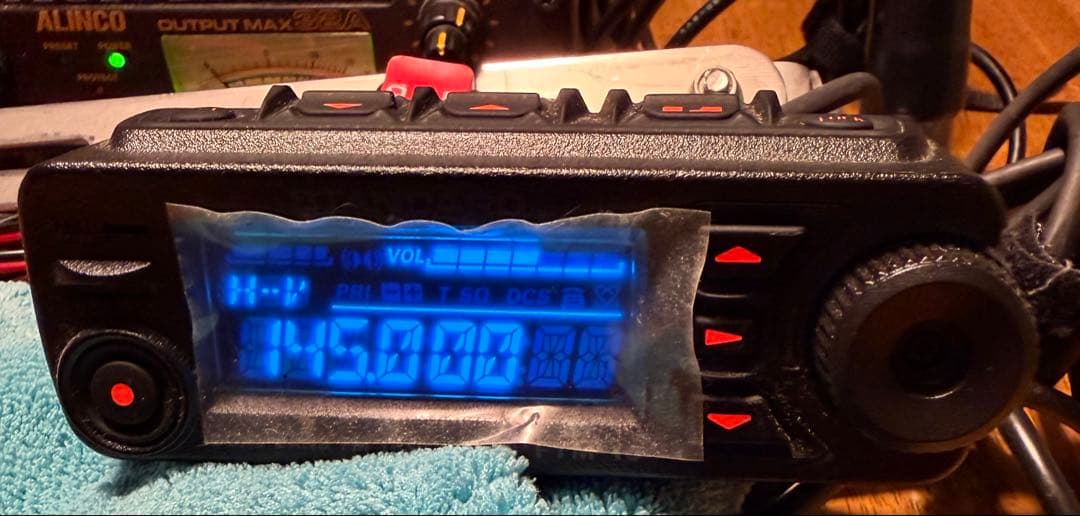 オートバイ用アマチュア無線機　FTM-10S Bluetoothユニット付き