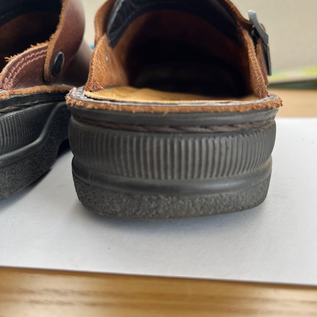 NAOT ブラウン クロッグサンダル　サボ