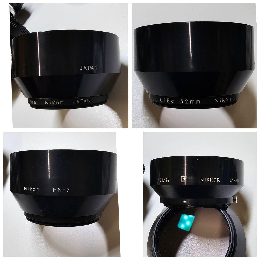 Nikon F　一眼レフ　レンズセット Nikkor 50mmレンズ