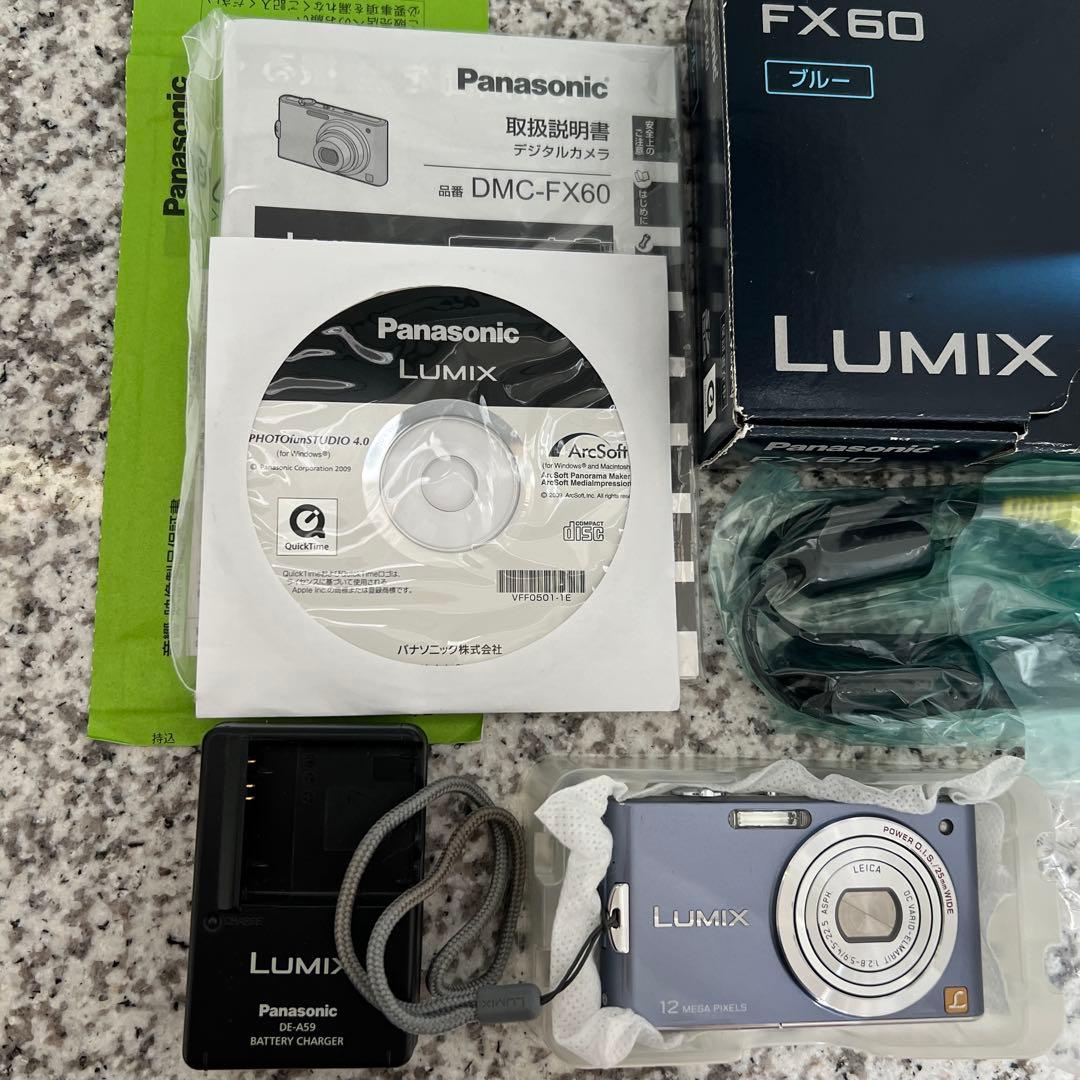 【✨極美品✨】 Panasonic DMC-FX60 ブルー