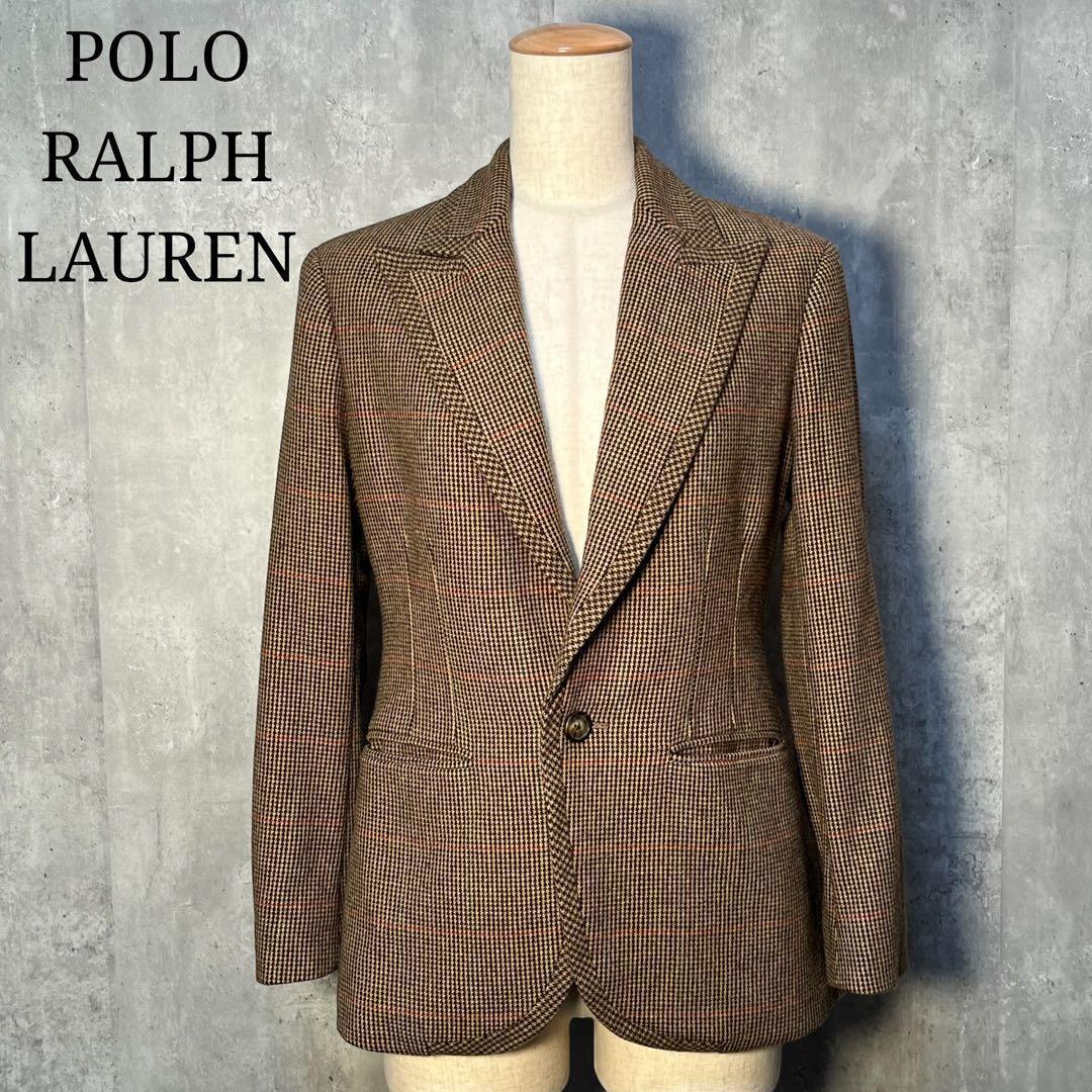 美シルエット☆POLOラルフローレン テーラードジャケット 現行型 QRタグ