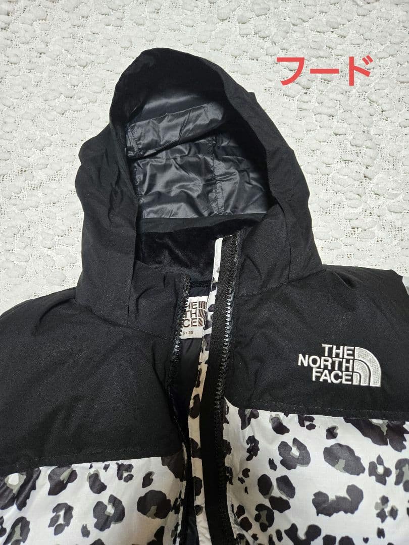 THE NORTH FACE ダウンジャケット ヒョウ柄 中古