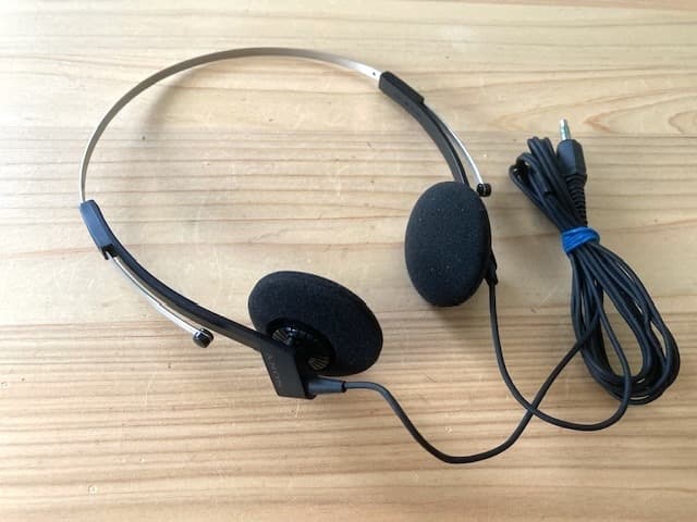 超希少品 高音質 整備済完全動作品 WM-3用ヘッドホン MDR-4L1