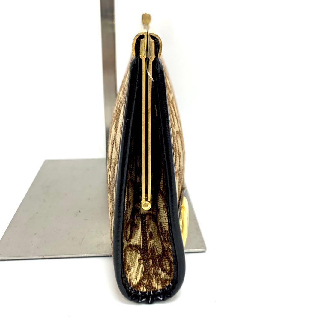 Christian Dior クラッチバッグ ブラウン/ベージュ