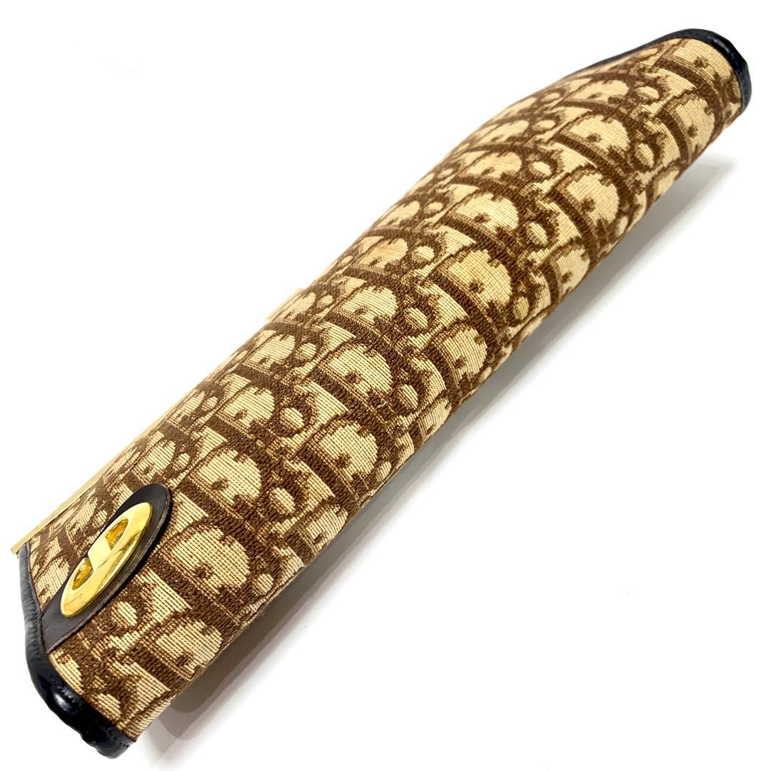 Christian Dior クラッチバッグ ブラウン/ベージュ