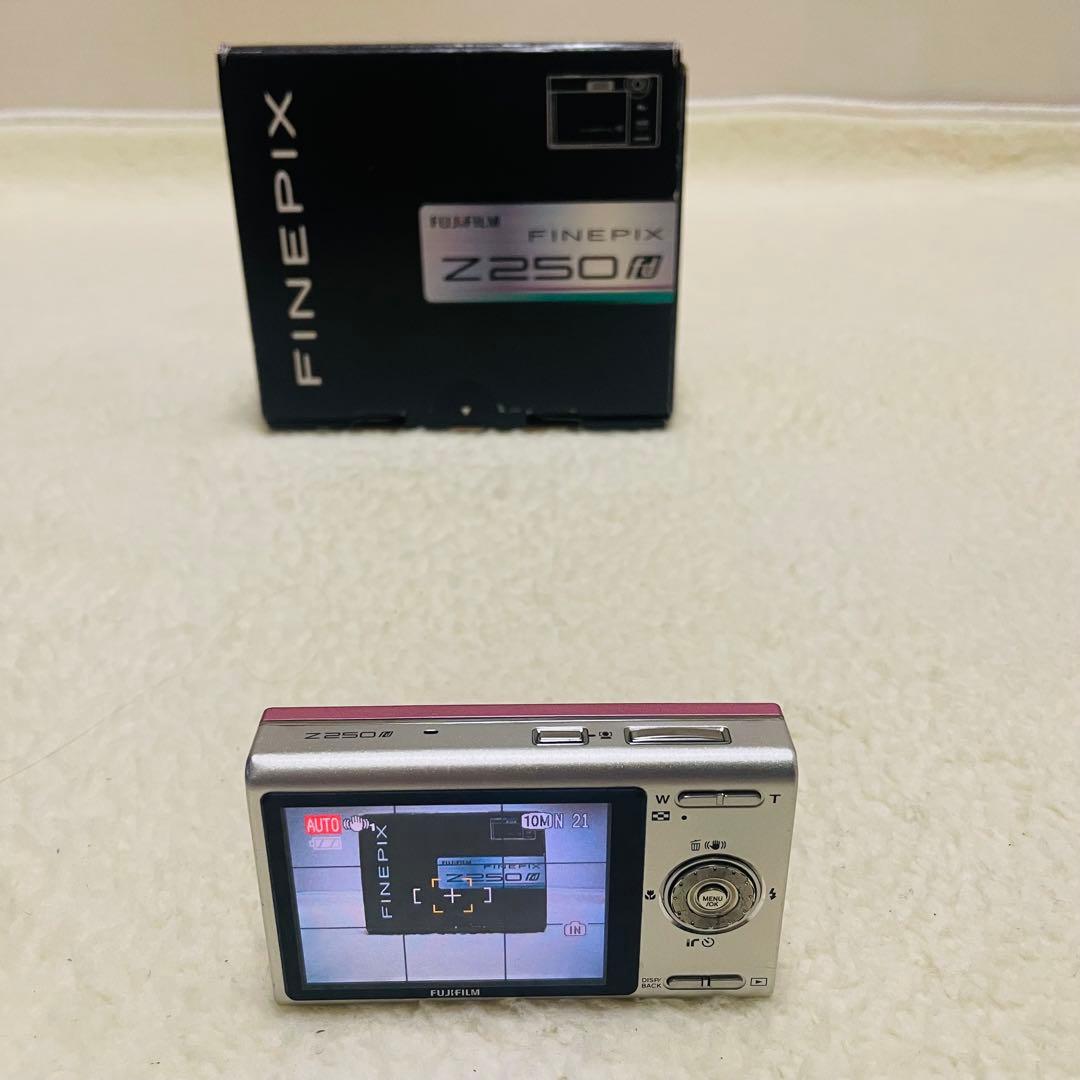 FUJIFILM FinePix Z250fd デジカメ ピンク 平成 Y2K