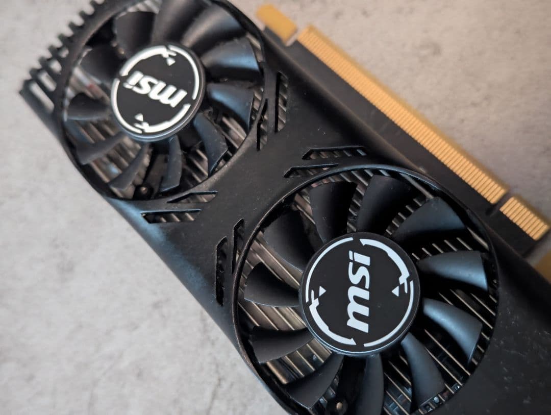 グラフィックボード・グラボ・ビデオカード MSI GeForce GTX 1650 4GT LP VD6989