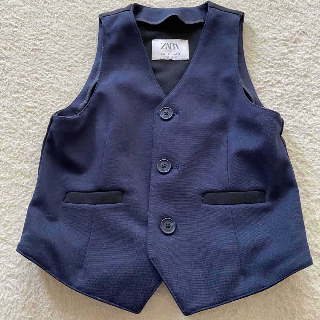 【美品】ZARA ザラ　キッズ　セットアップ　ダブル　ベスト　5点セット　116