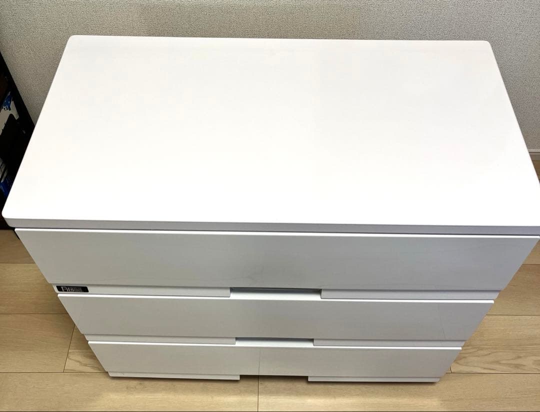 ニトリ フィッツ プレミアム 幅75cm 3段WH2(FP7503)