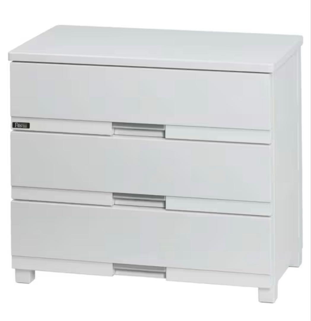 ニトリ フィッツ プレミアム 幅75cm 3段WH2(FP7503)