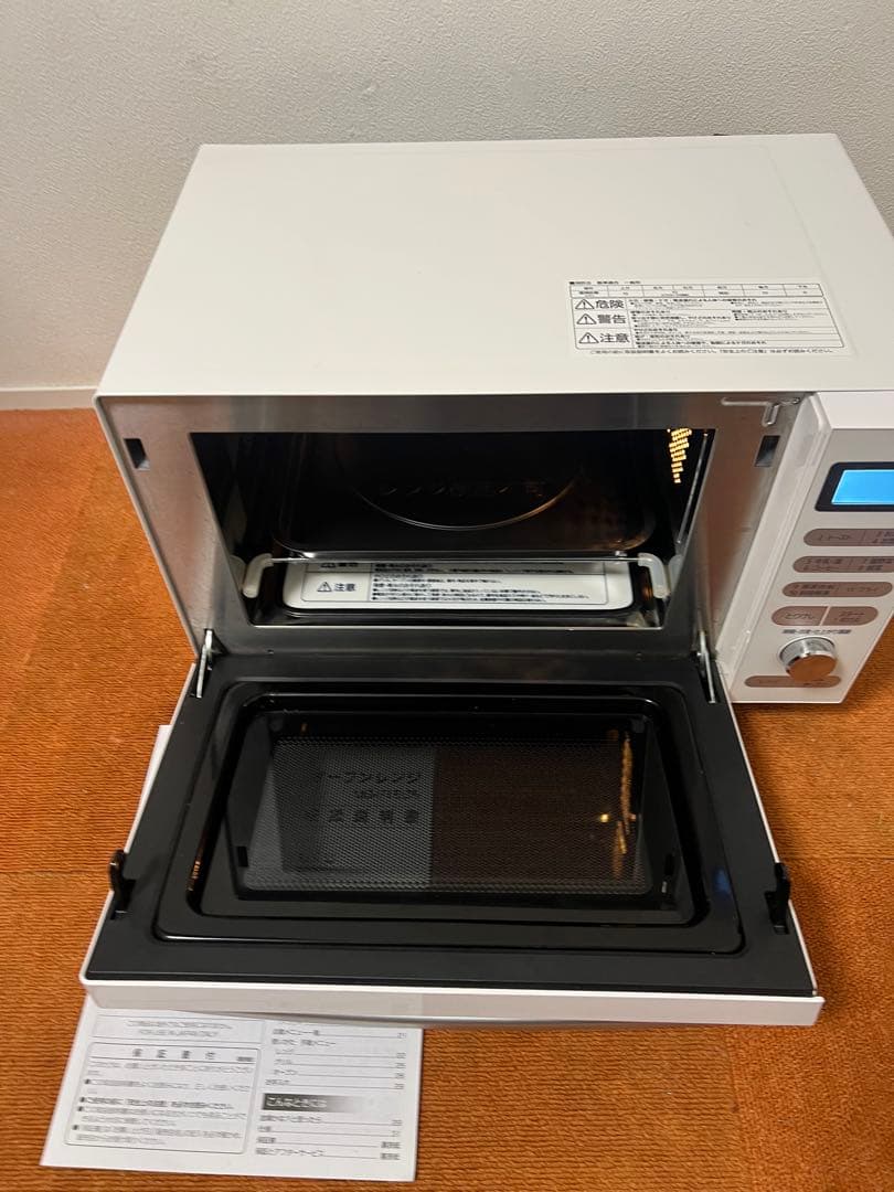 ぱん 美品アイリスオーヤマ オーブンレンジ 2019年製 電子レンジ