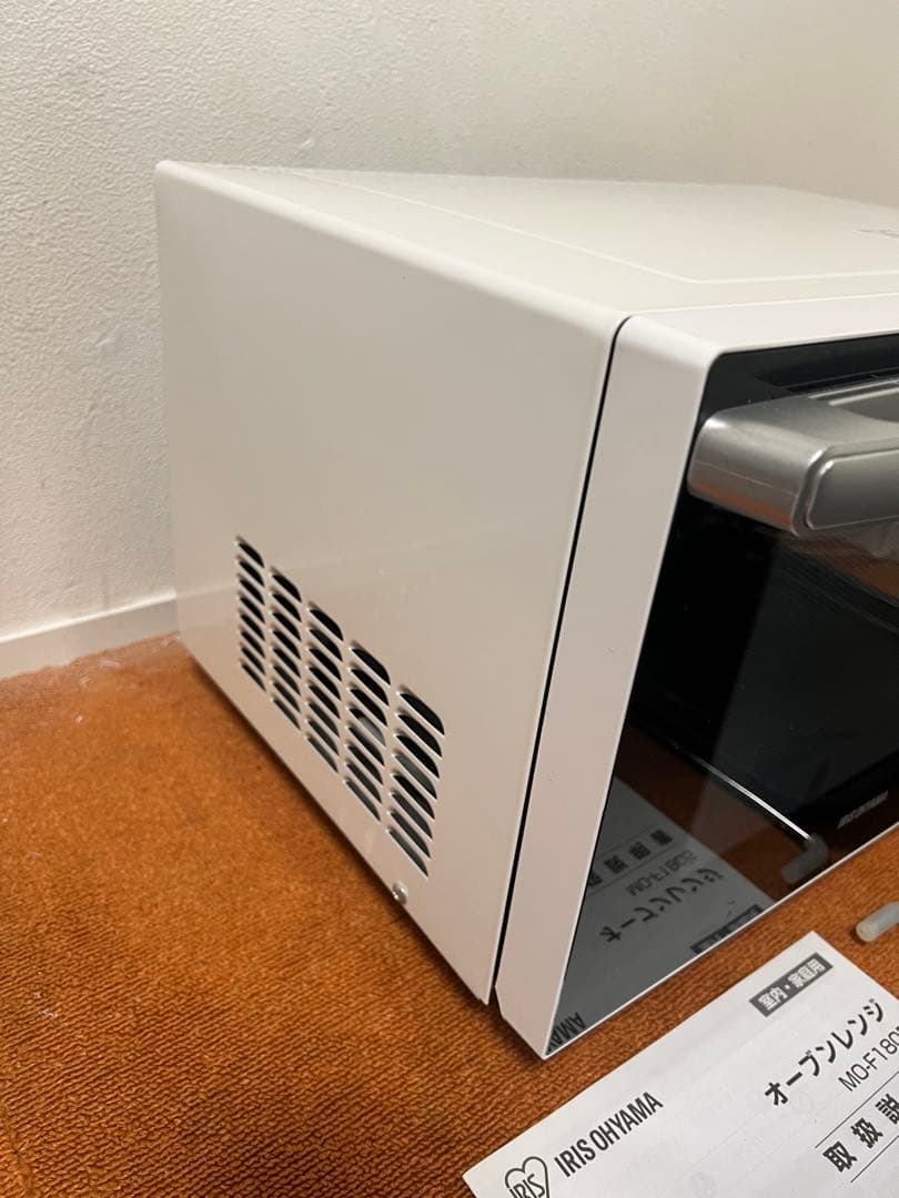 ぱん 美品アイリスオーヤマ オーブンレンジ 2019年製 電子レンジ