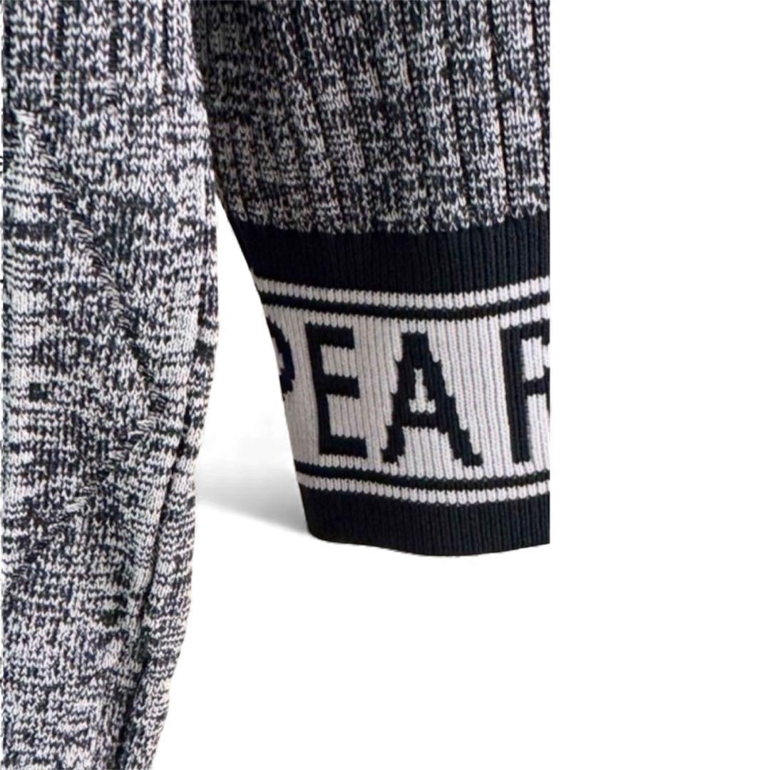 美品✨️ PEARLY GATES ワンピース グレー サイズM ポリニット