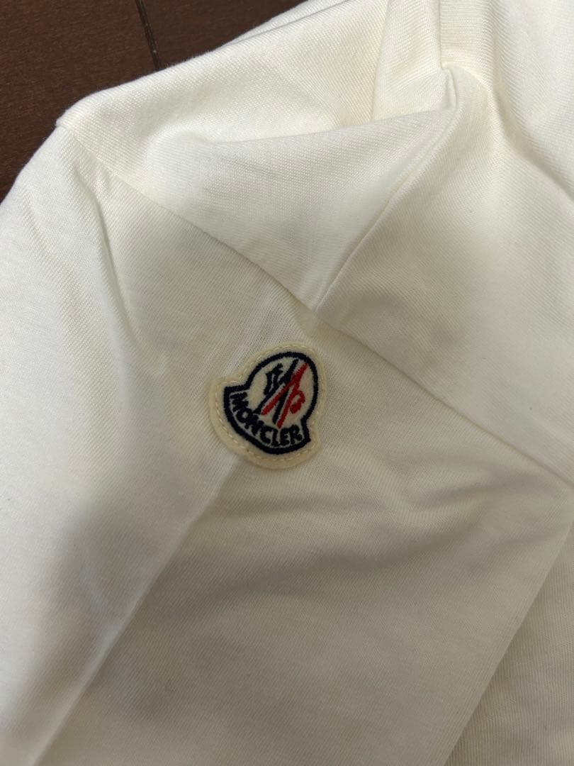 MONCLER ホワイト Tシャツ 12A