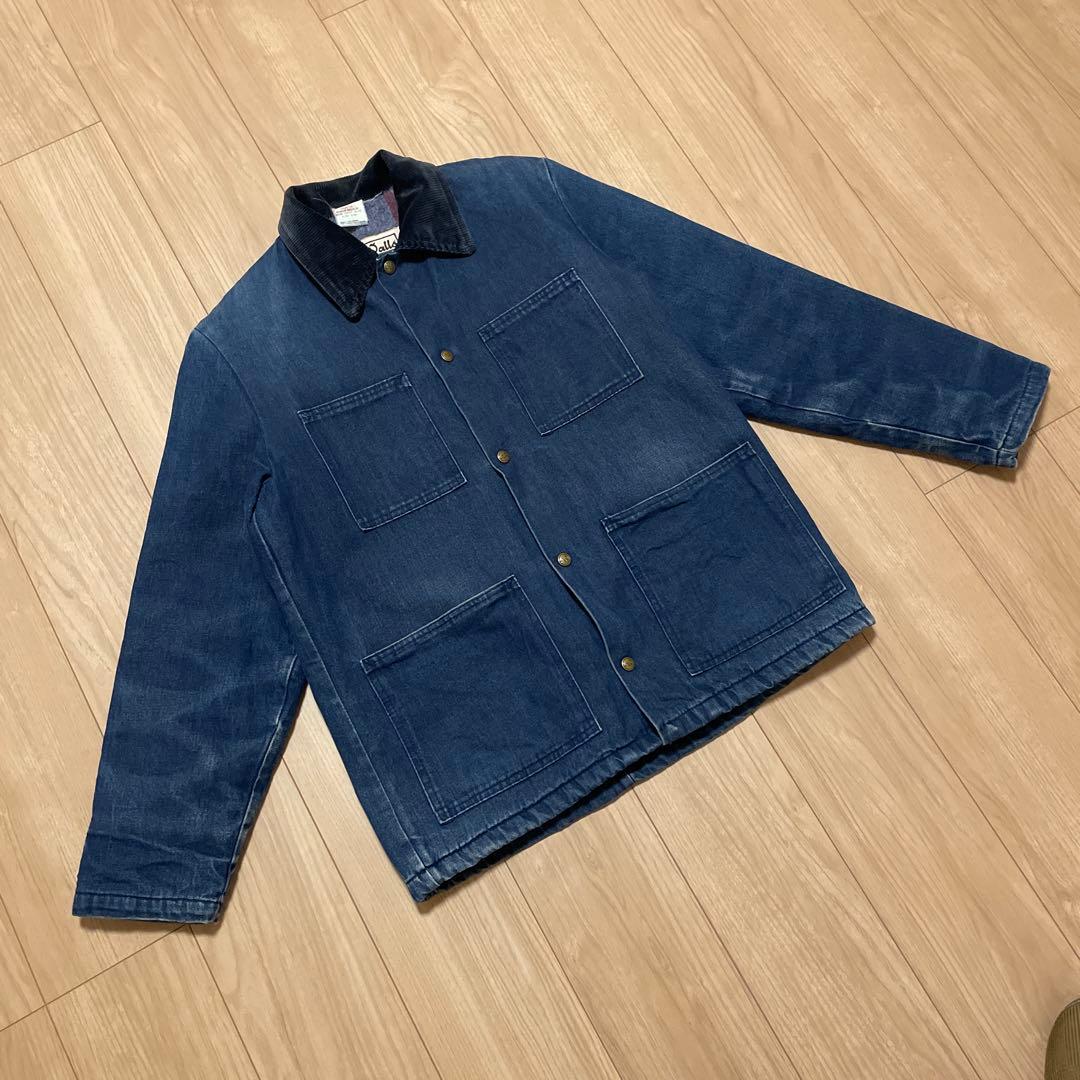 Walls カバーオール USA製 ハチノス デニム