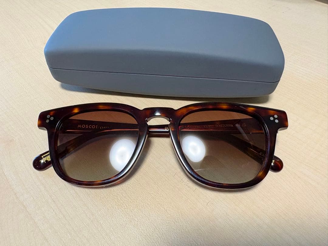 MOSCOT モスコット DUDEL 度なし べっ甲柄 48⬜︎21-145