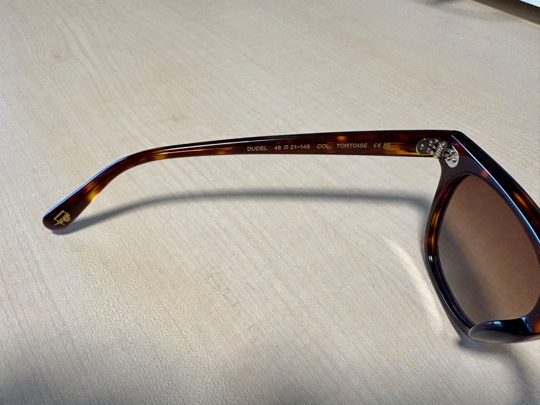 MOSCOT モスコット DUDEL 度なし べっ甲柄 48⬜︎21-145