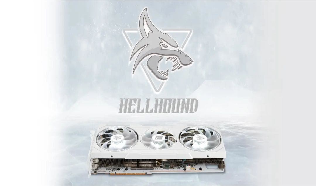 HELLHOUND グラフィックボード ホワイト a m d 7900xtx